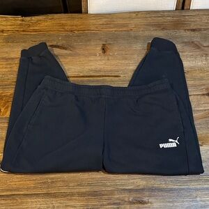 Puma Black Joggers for Men